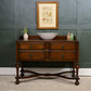 Mahogany Washstand Sideboard - William & Mary Style