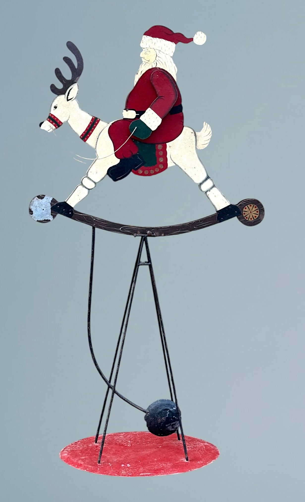 Large Mid Century Free Standing Santa Claus - Christmas Decoration