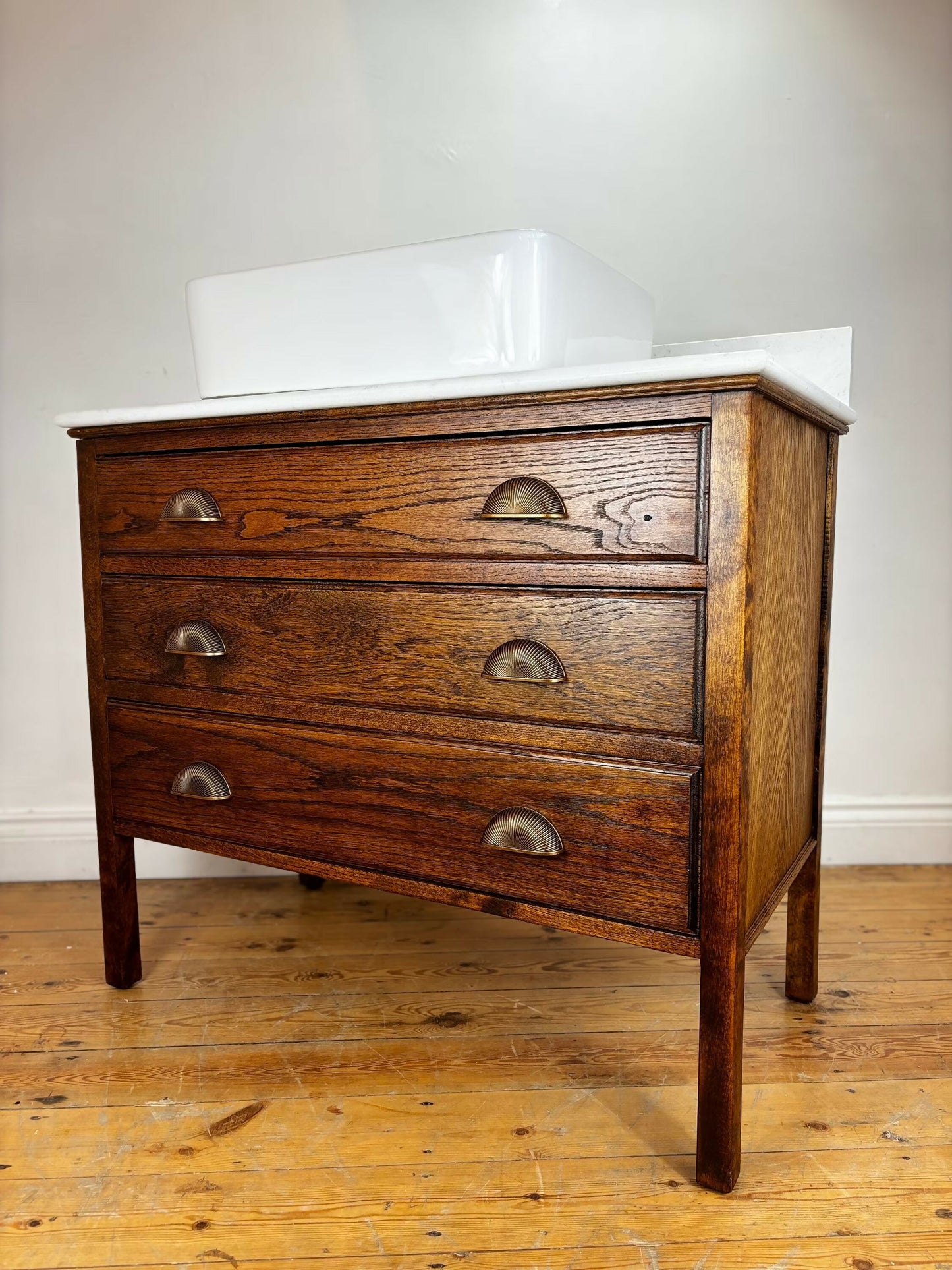 Vintage Vanity Unit Made to Order Bathroom Vanity Unit Custom Made Bathroom Furniture Antique Vintage Bathroom Washstand Basin Unit