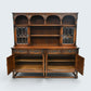 Old Charm Oak Dresser In Tudor Brown 6ft Wide Sideboard Display FREE UK Delivery