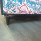Gplan Midcentury Chest Of Drawers. Upcycled Painted Black Pink Animal Print