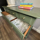 Stag Minstrel Chest of Drawers | Vintage Furniture Painted in Soft Green