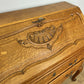 Secretaire Writing Desk Vintage French Louis Oak Rare Bureaux Cabinet LOT 6319