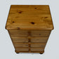 Ducal Vintage Pine Chest of 4 Drawers Antique Pine Victoria Range FREE Delivery*