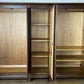 Wardrobe Vintage French Style Oak Four Door Carved Armoire LOT 4978