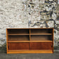 Display Cabinet By Herbert Gibbs Bookcase Shelving Mid Century Teak Vintage Furniture