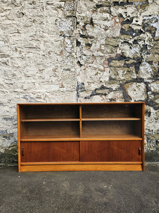 Display Cabinet By Herbert Gibbs Bookcase Shelving Mid Century Teak Vintage Furniture