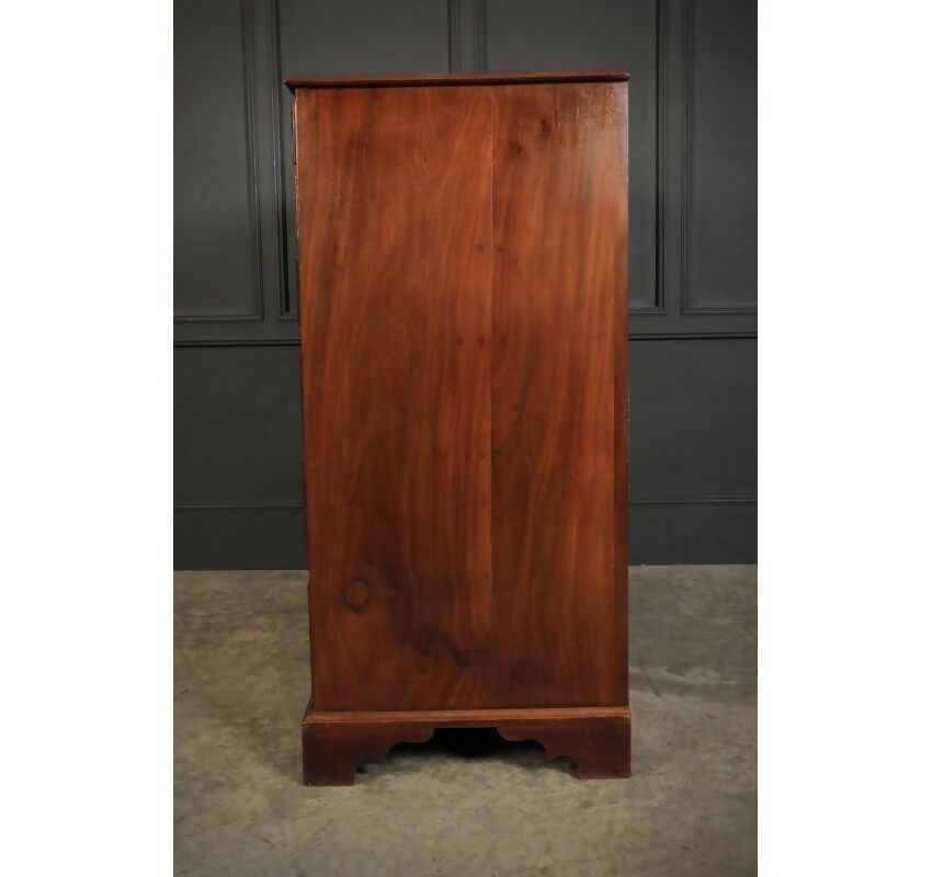 Tallboy Georgian Mahogany Artists Plan Chest of Drawers