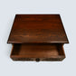 Old Charm Side Table Lamp Table Tudor Brown Finish With Drawer FREE UK Delivery