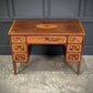 18th Century Marquetry Inlaid Mahogany Writing Desk