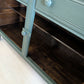 Vintage Ercol Dresser in Heritage Green with Natural Wood Top