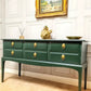 Stag Minstrel 6 Drawer Console Table , Dressing Table Sideboard Chest Of Drawers