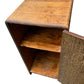 Vintage Art Deco Oak bedside cupboard side table