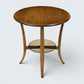 Ercol Round Side Table Lower Tier Mid Century Modern Elm Golden D FREE Delivery*