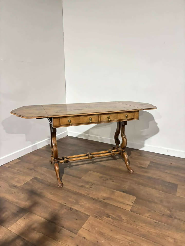 Early 20th Century Walnut Sofa Table