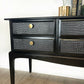 Sleek Stag Black Sideboard console table/dressing table/ TV media