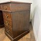 Victorian Oak Twin Pedestal Kneehole Desk