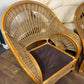 Vintage Three Piece Cane Conservatory Suite – Two Seater Settee & Armchairs