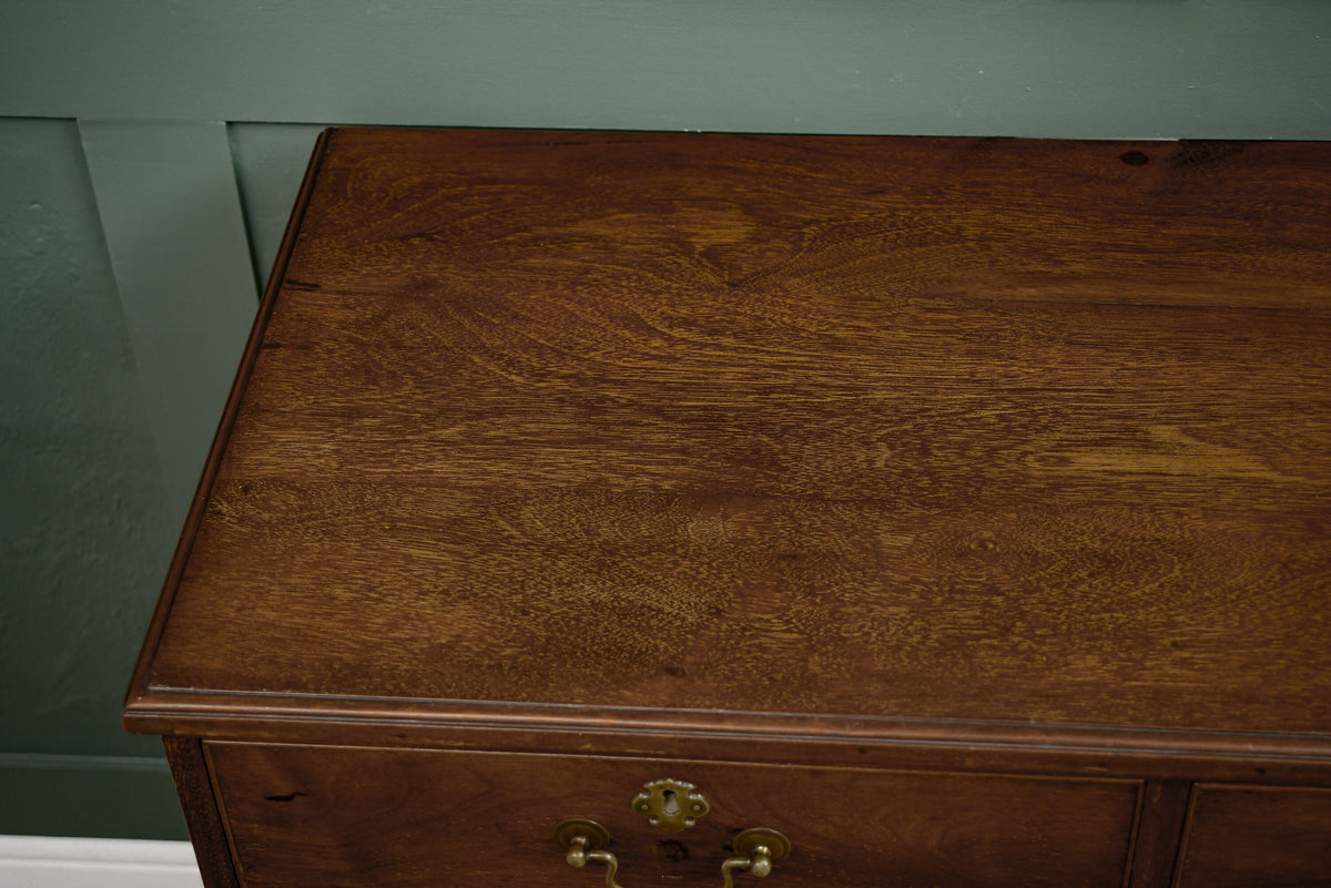 Large Georgian Oak Drawers - 2 Over 3