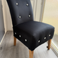 Little Black Boudoir Chair
