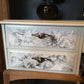 Stag Minstrel dressing table with matching floral pattern stool