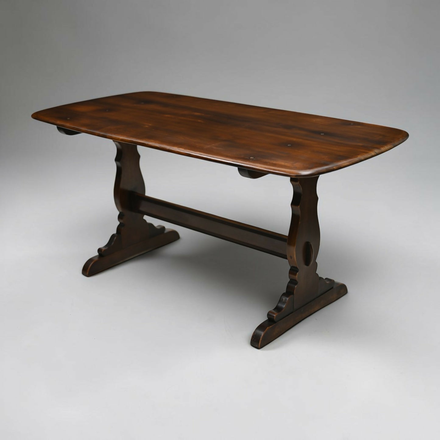 Ercol Refectory Plank Top Dining Table Traditional Finish #155 FREE UK Delivery