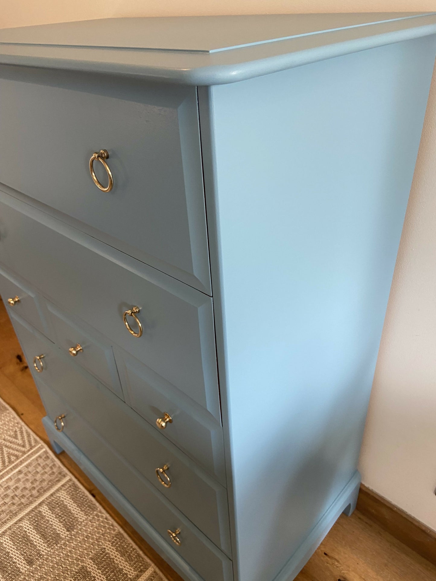 NOW SOLD Stag Seven Drawer Tallboy