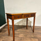 Reproduction Yew Wood Breakfront Console Table9