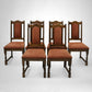 6 Old Charm Oak Dining Chairs Lancaster Range Light Oak Finish FREE UK Delivery*. SBR9783/1111D