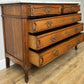 Chest of Drawers Antique French Oak Marble Top 5 Drawers Carved Cabinet LOT 6279