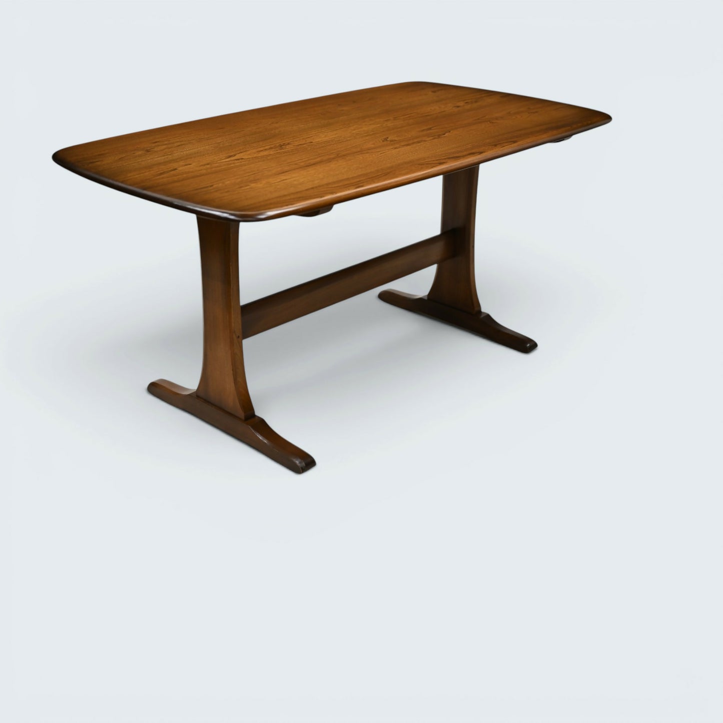 Ercol Refectory Dining Table Plank Top Model 822 In Golden Dawn FREE UK Delivery