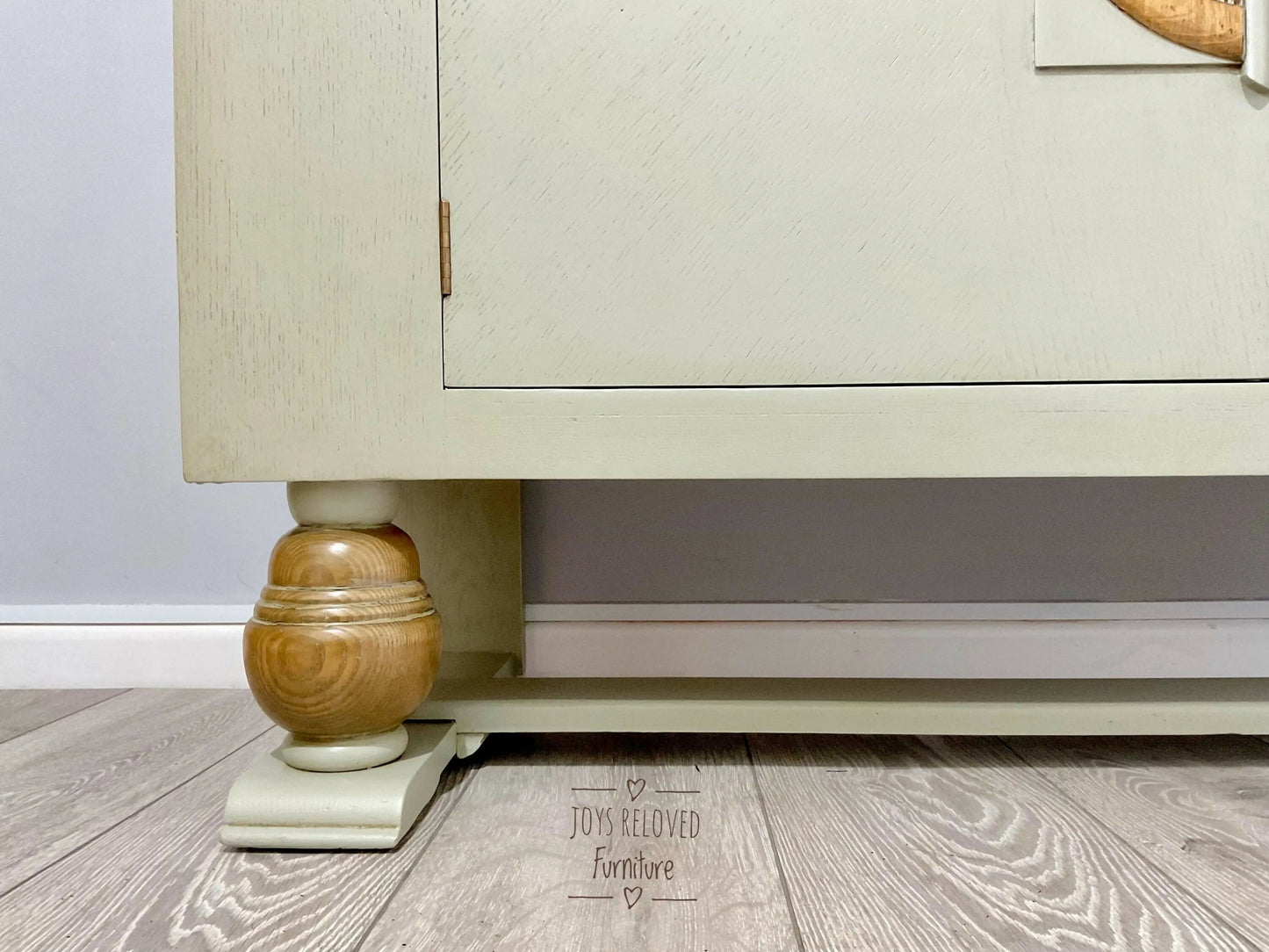 Beautility Oak Sideboard Sage Green