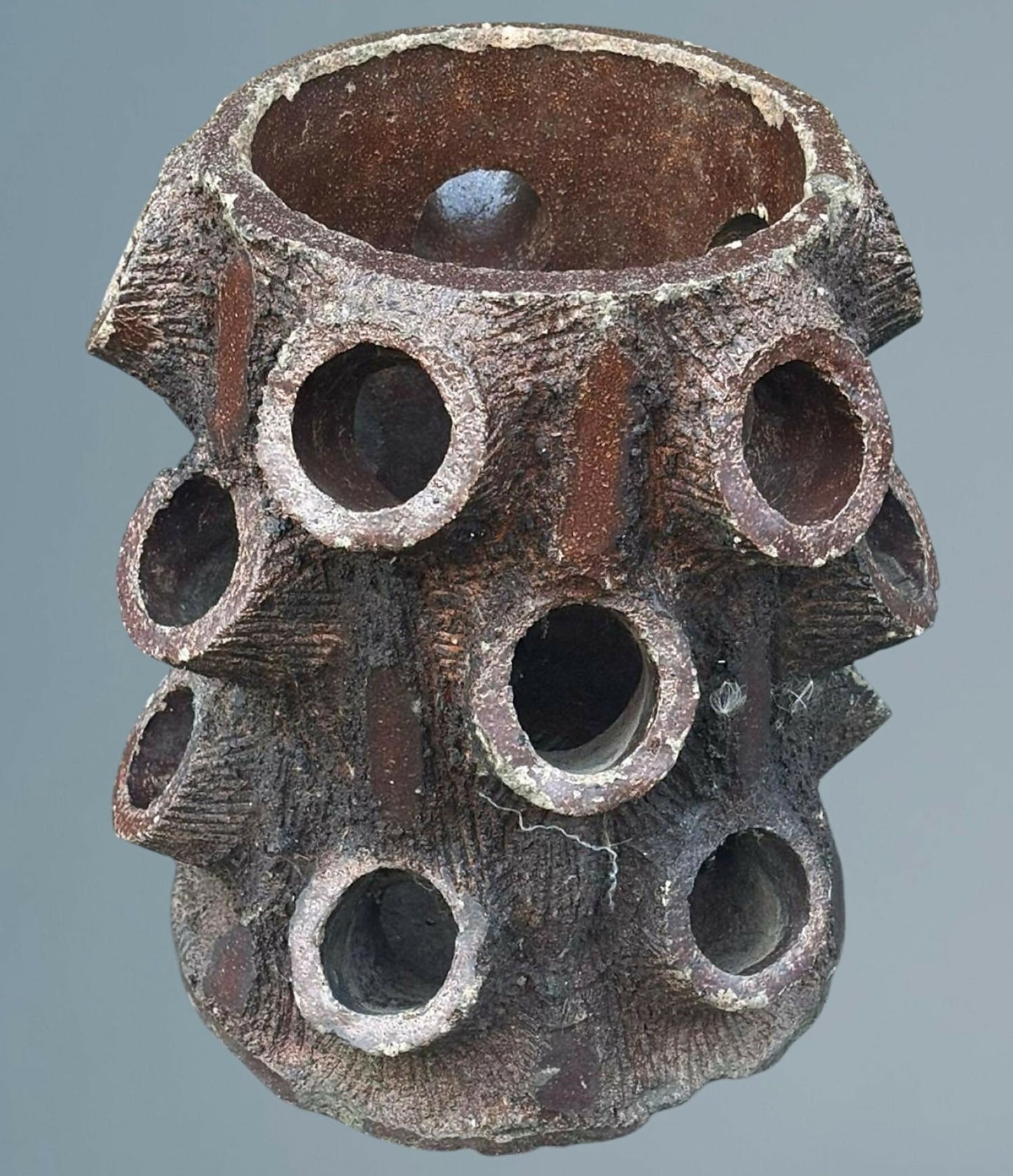 19th Century Antique Terracotta Strawberry Planter