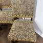 Set of Four Vintage Oak Upholstered Dining Chairs