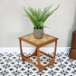 G Plan Astro Teak Side table Lamp table with retro tiled top