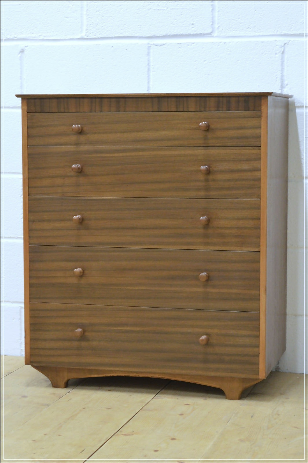 Vintage Chest of Drawers teak G Pla Era Eon mid century danish design