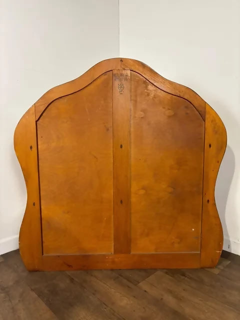 Art Deco Walnut Glazed Display Cabinet