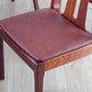 Mid century retro Nathan dining chairs set of 6