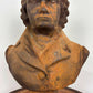 Heavy Cast Iron Bust of Beethoven