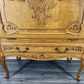 Cabinet Vintage French Louis XVI Oak Cupboard Carved Nightstand LOT 24347