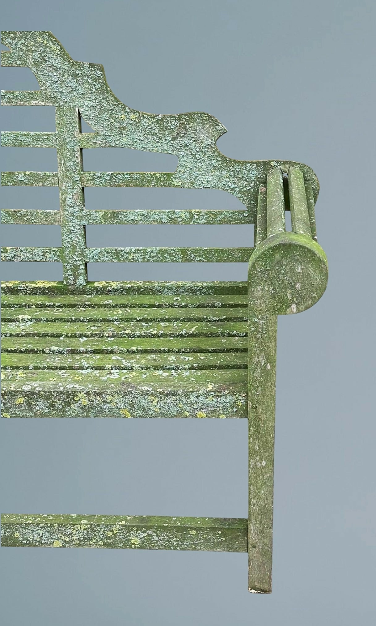 Hardwood Weathered Lutyens Style Garden Bench