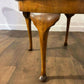 Vintage Walnut Cabriole Leg Coffee Table