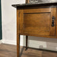 Antique Framed Oak Washstand with Marble Top & Back00