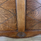Bed Vintage French Louis XVI Oak King Size Bed Frame Carved Headboard LOT 6383