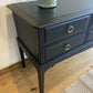 Stag six drawer console/dressing table/sideboard/tv stand