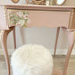Dusky Pink vintage Dressing table with mirror