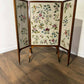 Edwardian Mahogany Folding Fire Screen