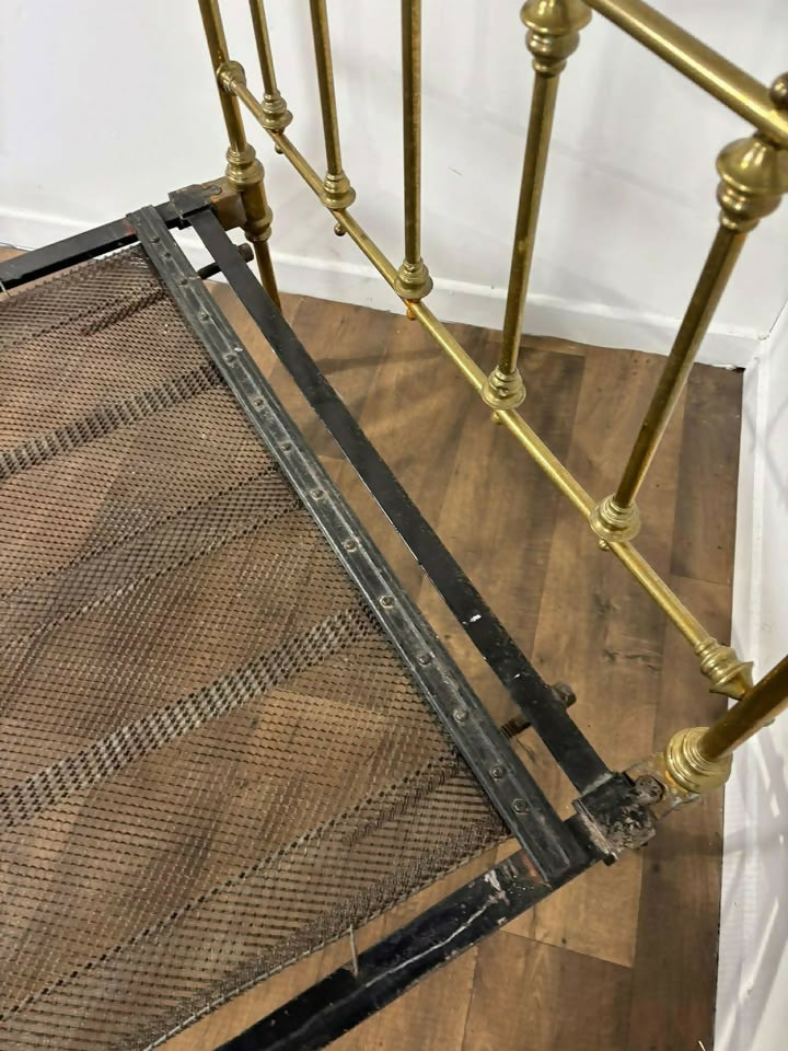 Victorian Brass & Iron Single Bed
