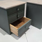 Pair of bedside tables in Empire Green