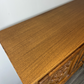 Cabinet Vintage French Louis XVI Style Oak Cupboard Carved Nightstand LOT 24342